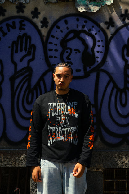 fuck stereotypes longsleeve black