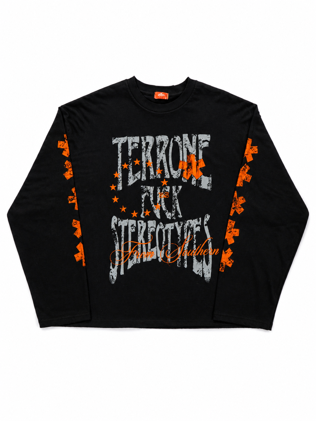 fuck stereotypes longsleeve black
